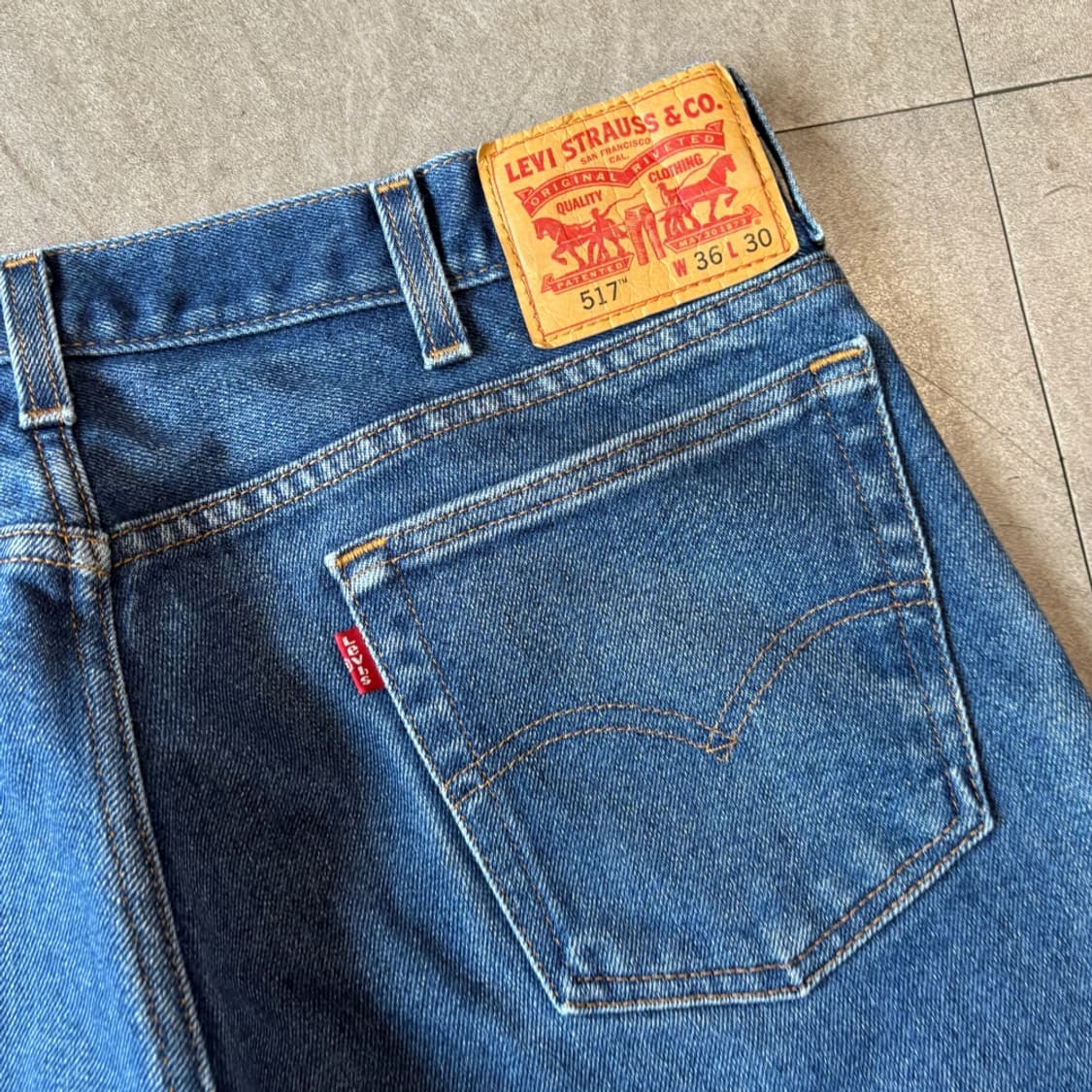 리바이스 정품 517 데님 팬츠 바지 상품이미지9