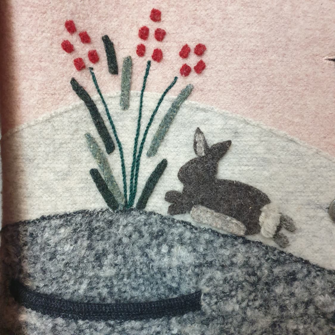 드라이완료)명품 GIESSWEIN 기스바인 토끼 아플리케 보일드울 베스트 상품이미지6