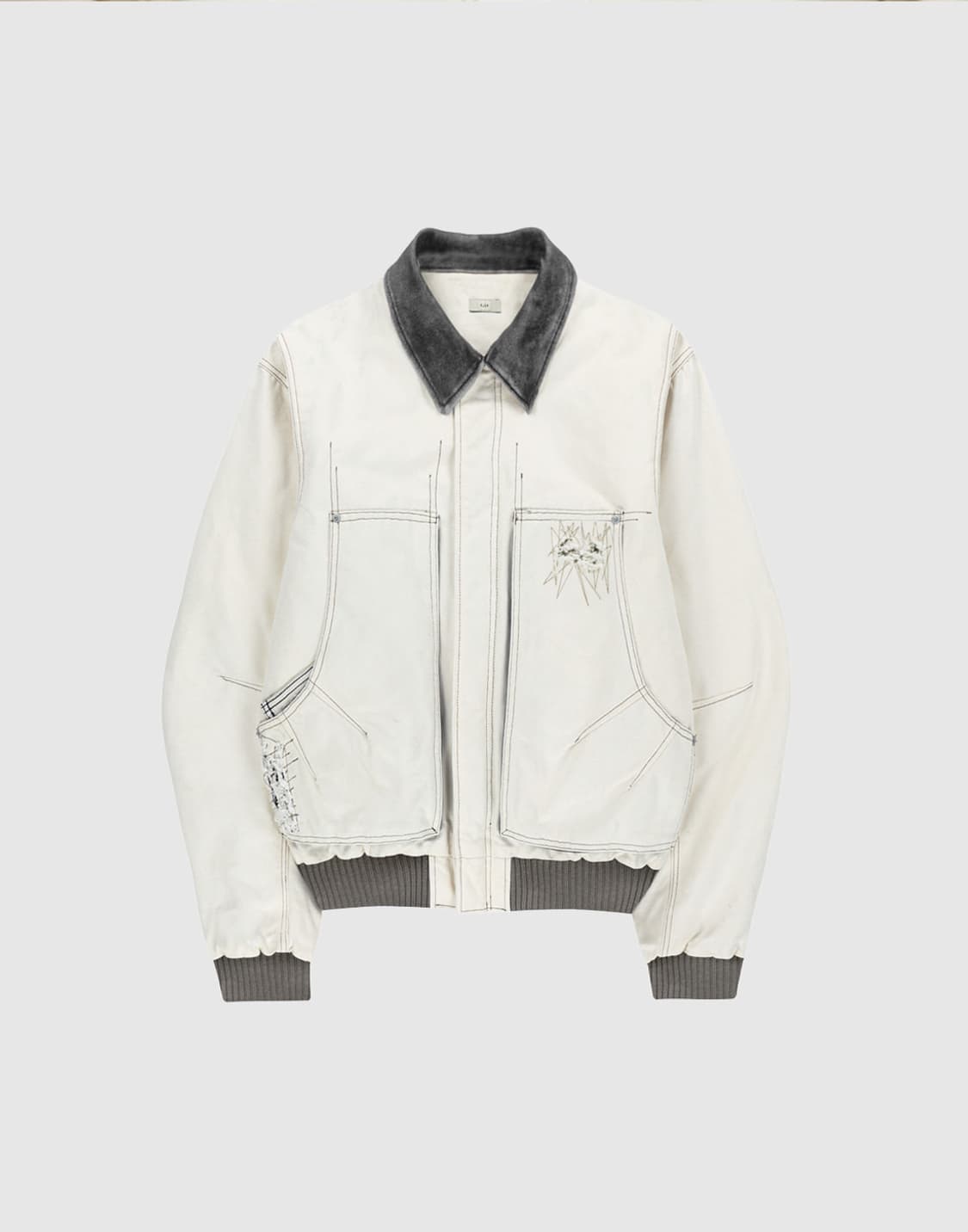 S 엑슬림 ep8 04 자켓 아이보리 미시착 새제품 판매 상품이미지1