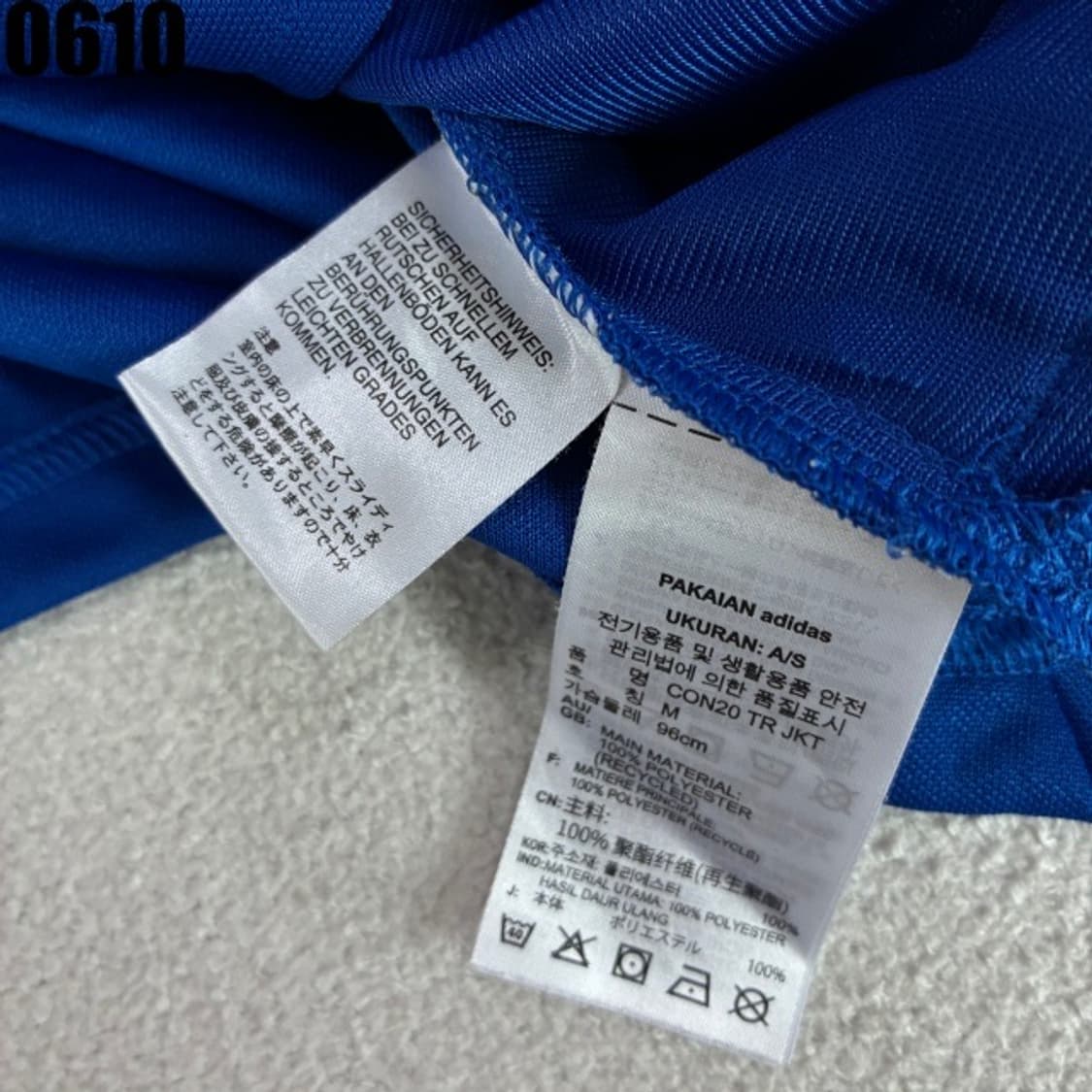 아디다스 블루 자켓  상품이미지4
