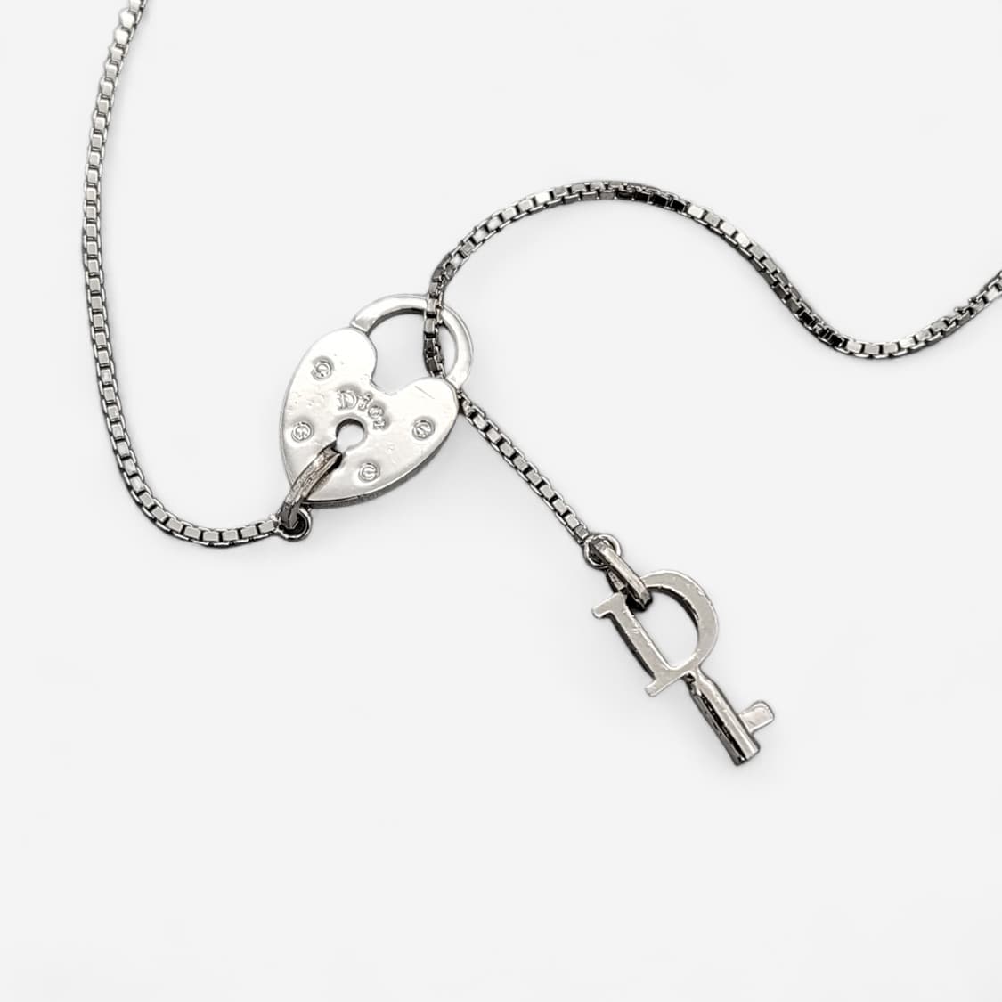 디올 하트패드락 목걸이 상품이미지6