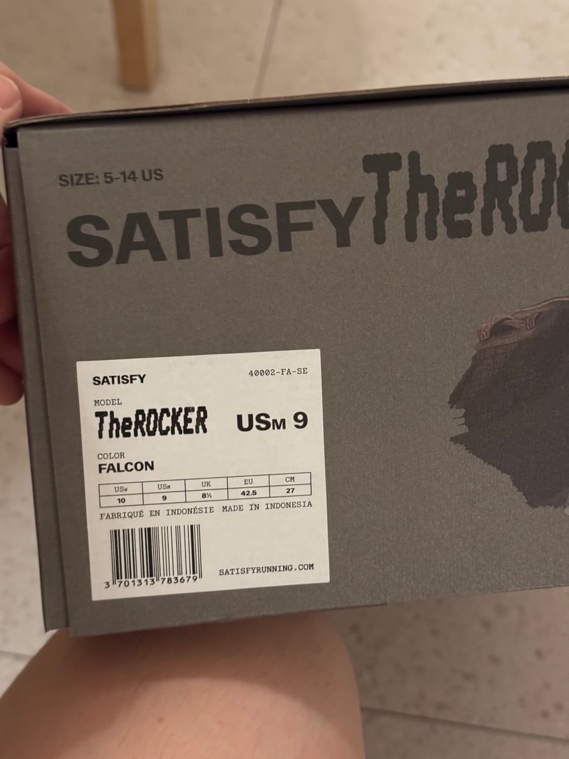 The rocker/us9/270/satisfy 새티스파이 더락커 상품이미지2