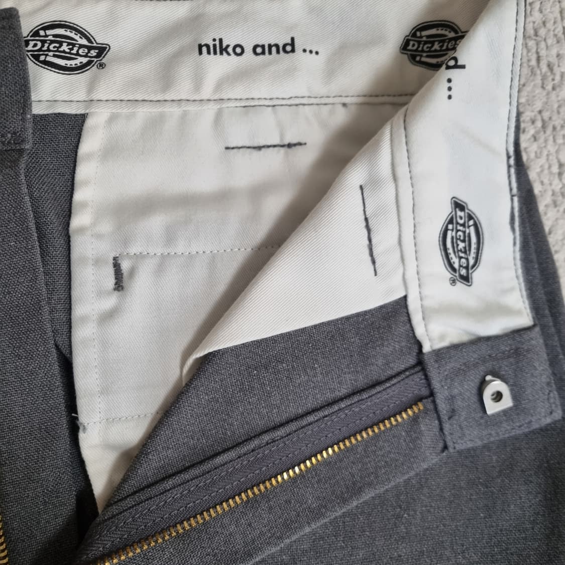 디키즈 니코 앤드 별주 플레어핏 치노팬츠 상품이미지2