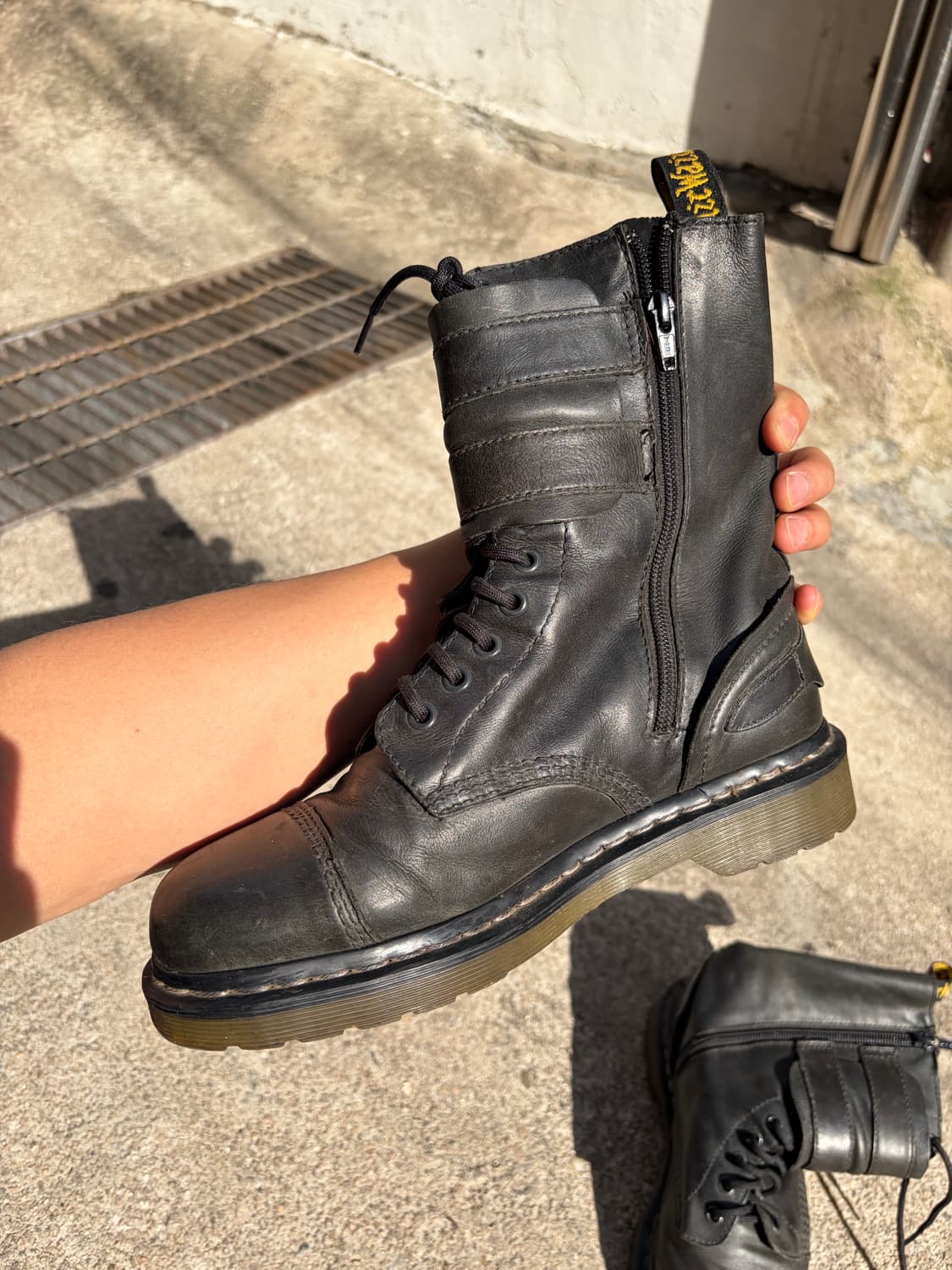 265) Dr. Martens 바든 더블 버클 바이커부츠 상품이미지6