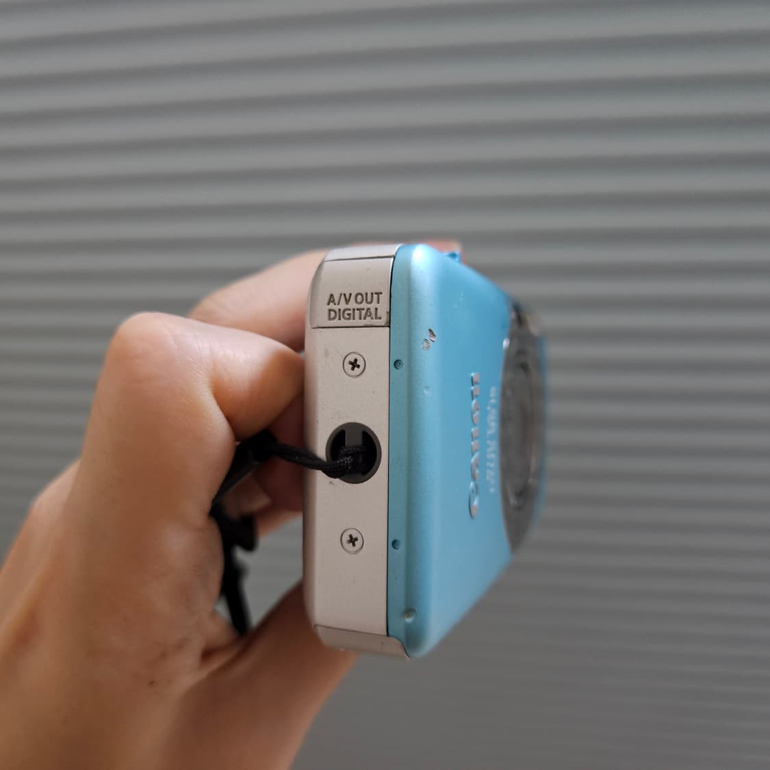 Canon IXUS 95 IS 디지털카메라 빈티지 감성 하늘색 상품이미지4