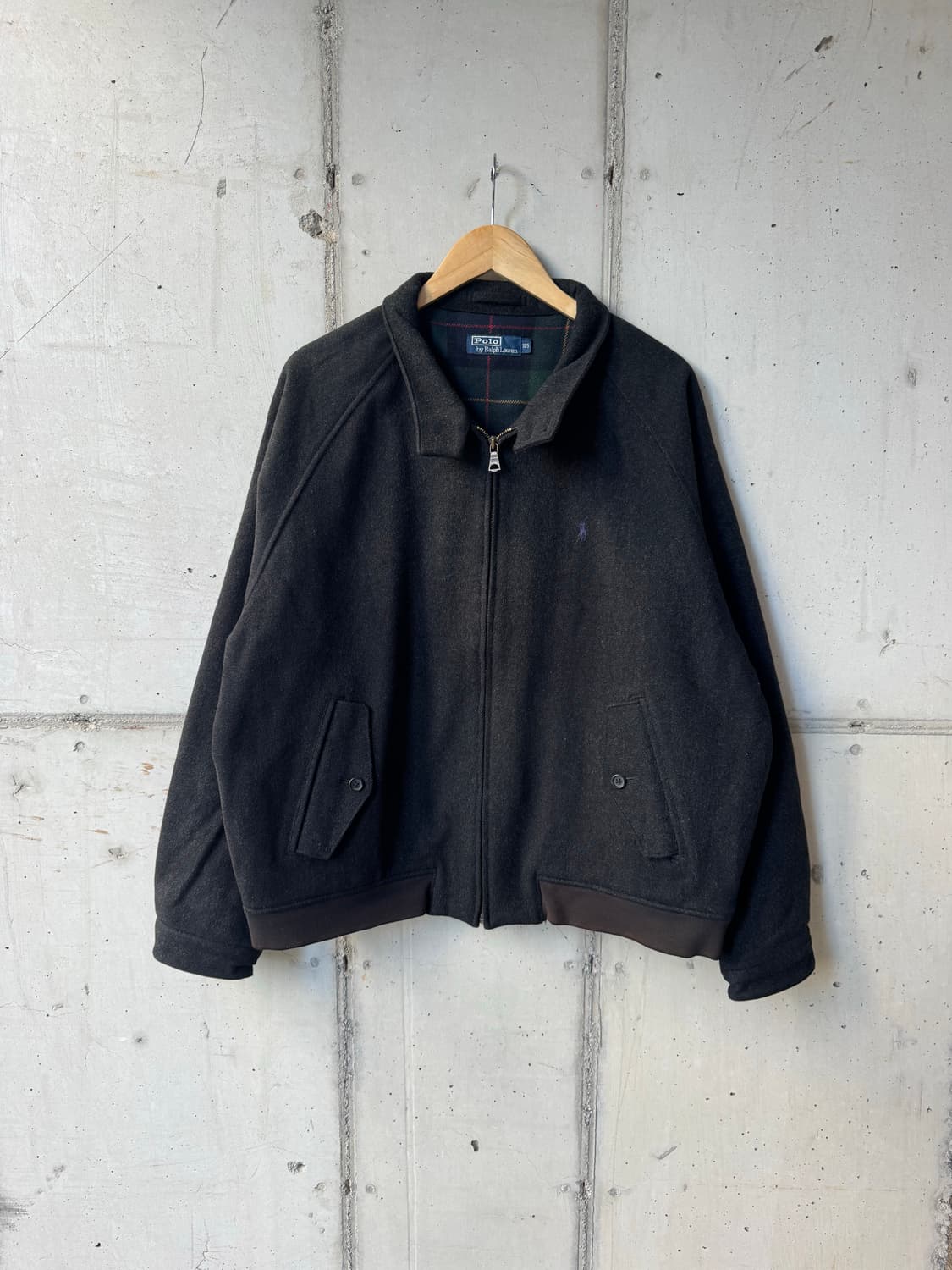 90s 폴로 랄프로렌 울 해링턴 자켓 상품이미지1