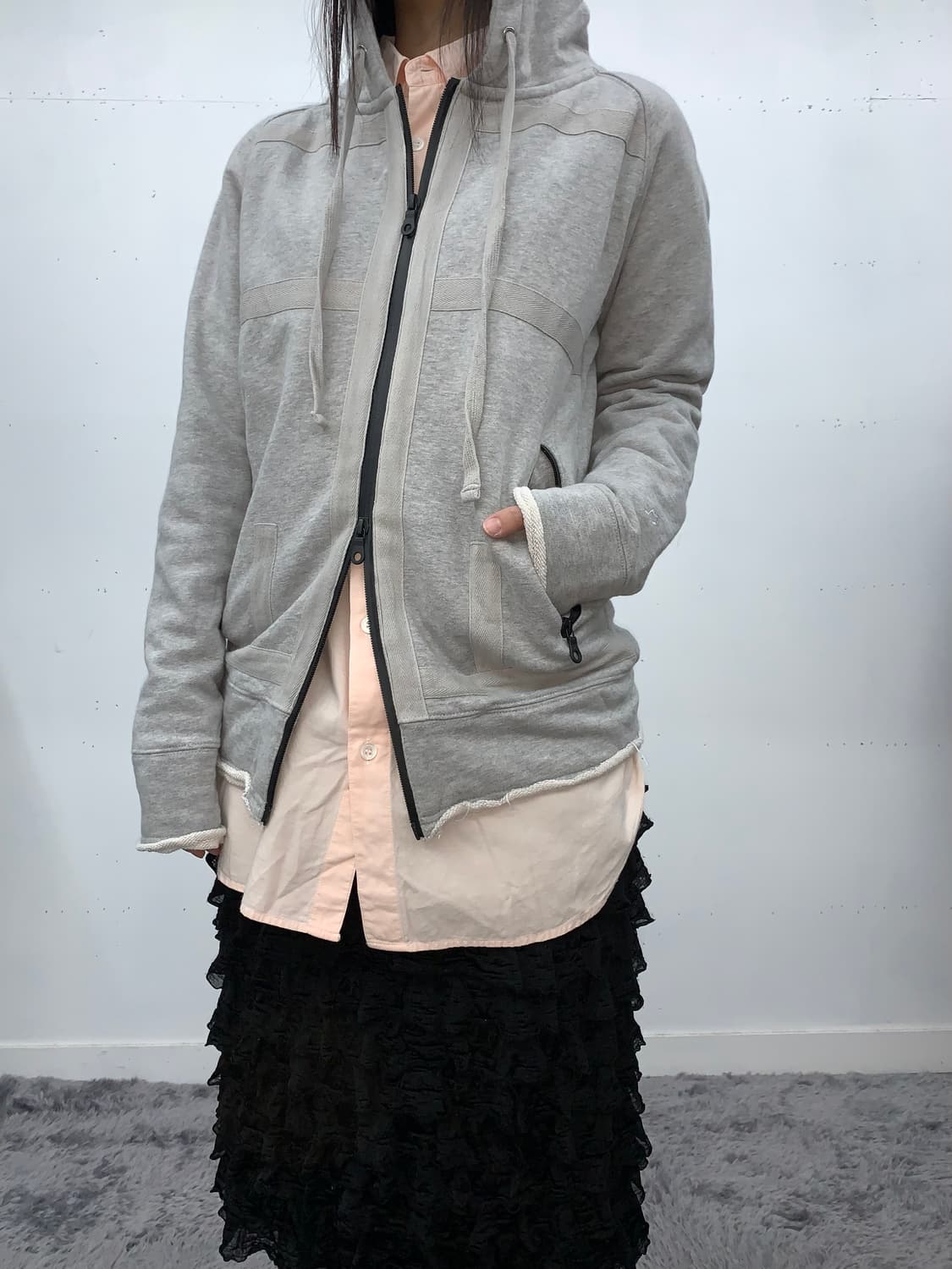 Number (n)ine denim 후드집업 상품이미지2