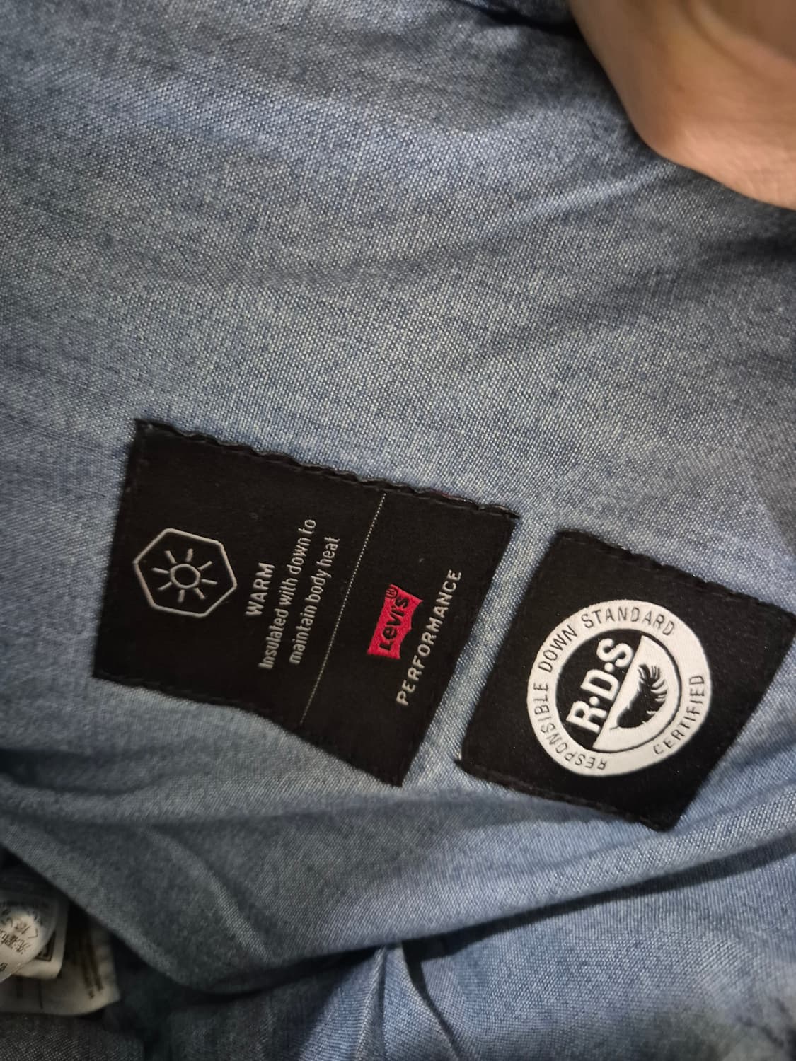 [95~100]리바이스 빈티지 푸퍼 덕다운패딩 상품이미지5