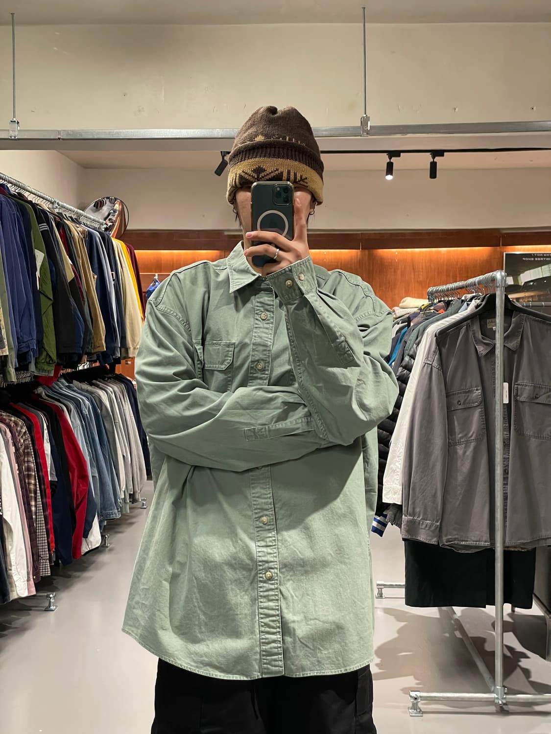 L.L bean 코튼 셔츠   상품이미지2