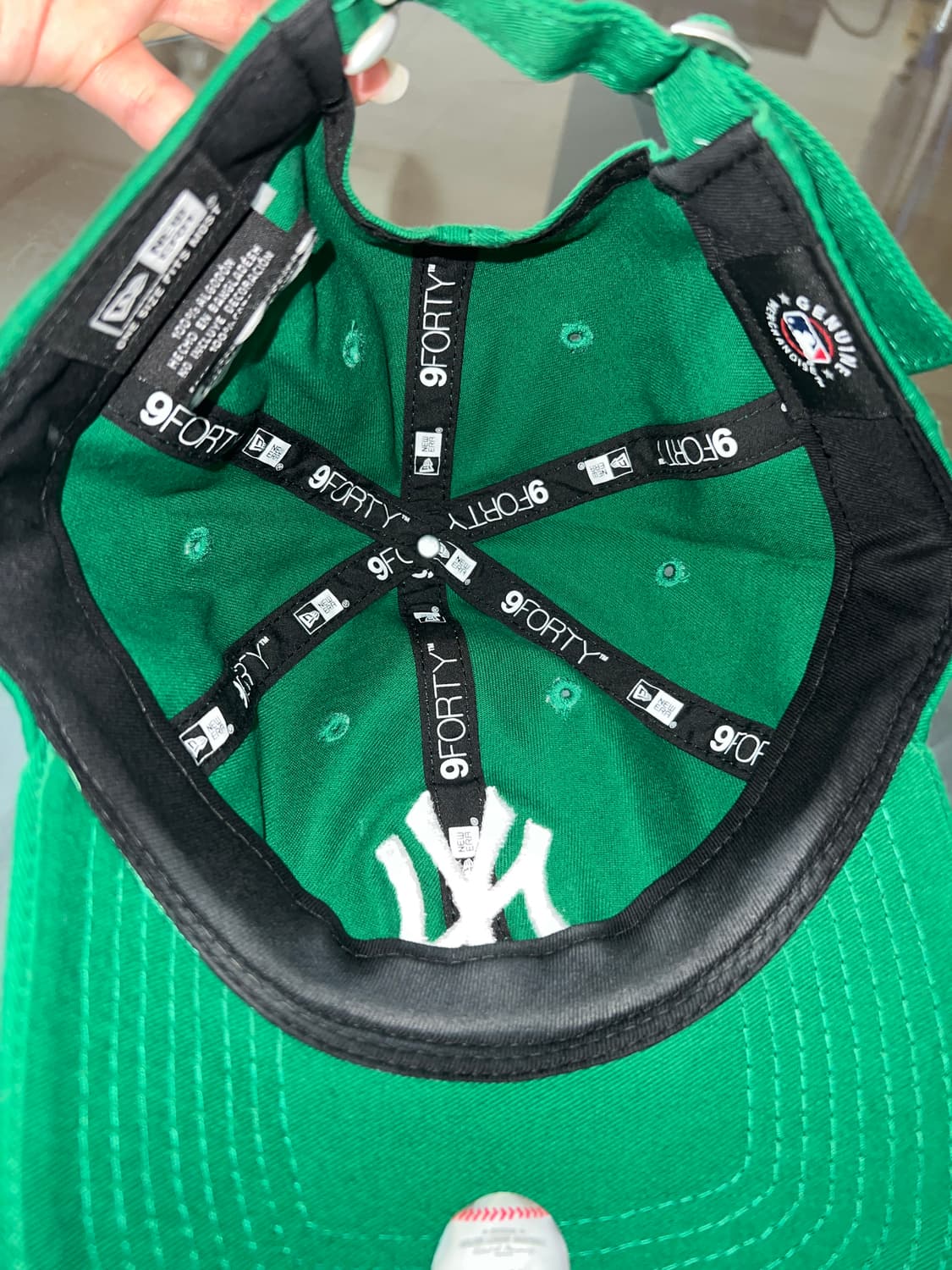 뉴에라 볼캡 그린 상품이미지2