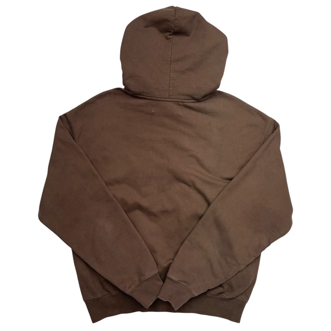 세터 리벳 아플리케 포켓 브라운 후드티 M 상품이미지4