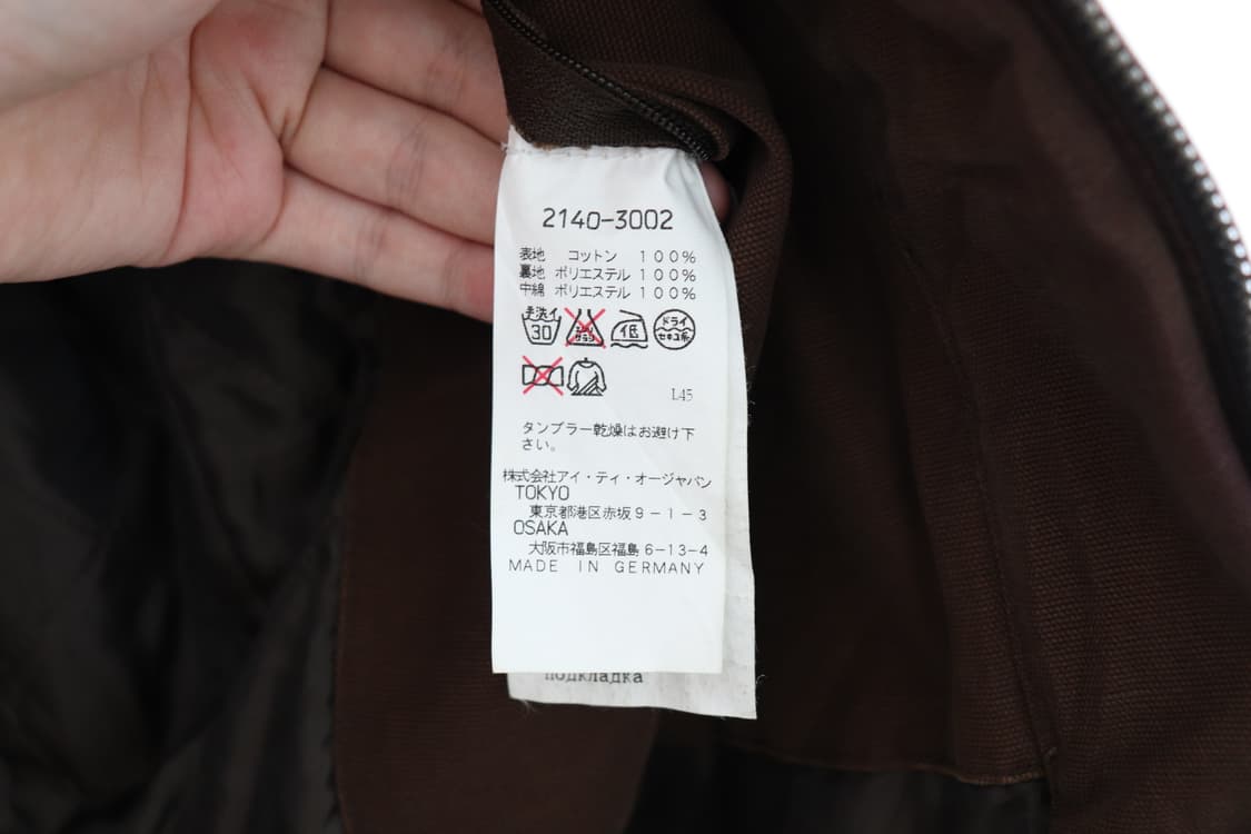 vtg padded work jacket 상품이미지9