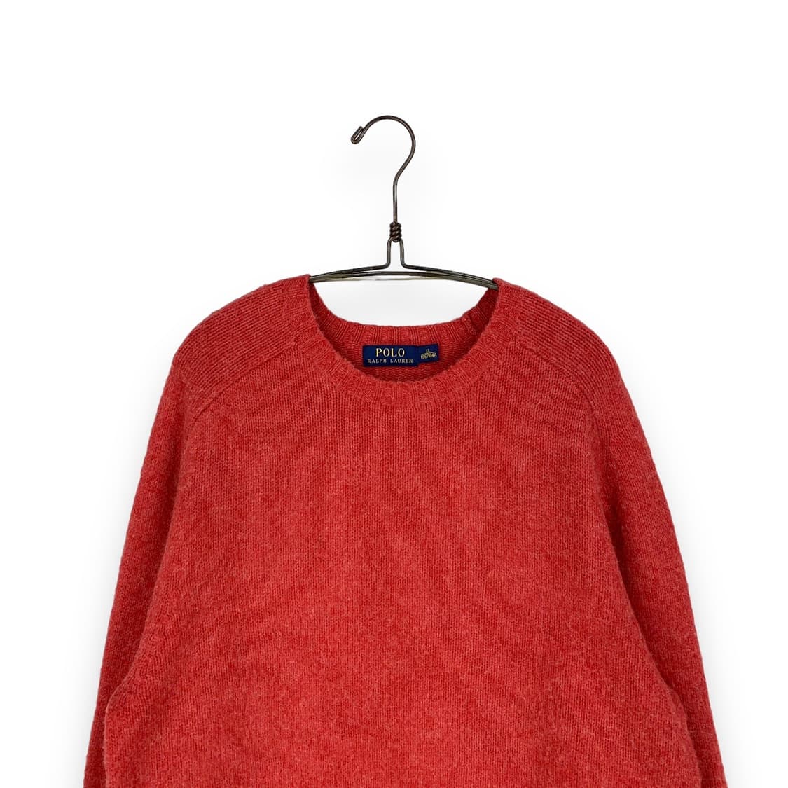 폴로 레더 엘보패치 울 니트 상품이미지3