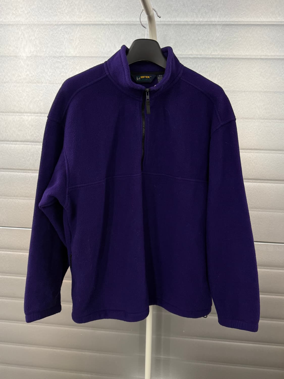 Eddie Bauer 에디바우어 퍼플 하프 집업 플리스 자켓 L 상품이미지2