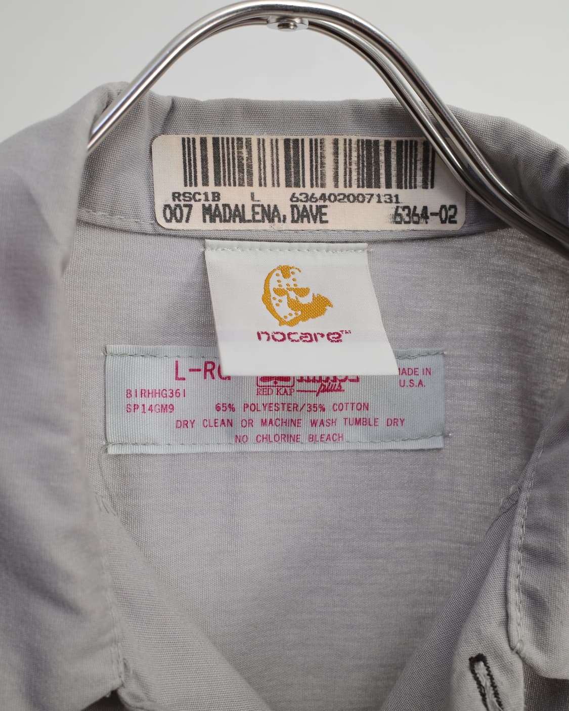 red kap / nocare / made in usa 상품이미지5