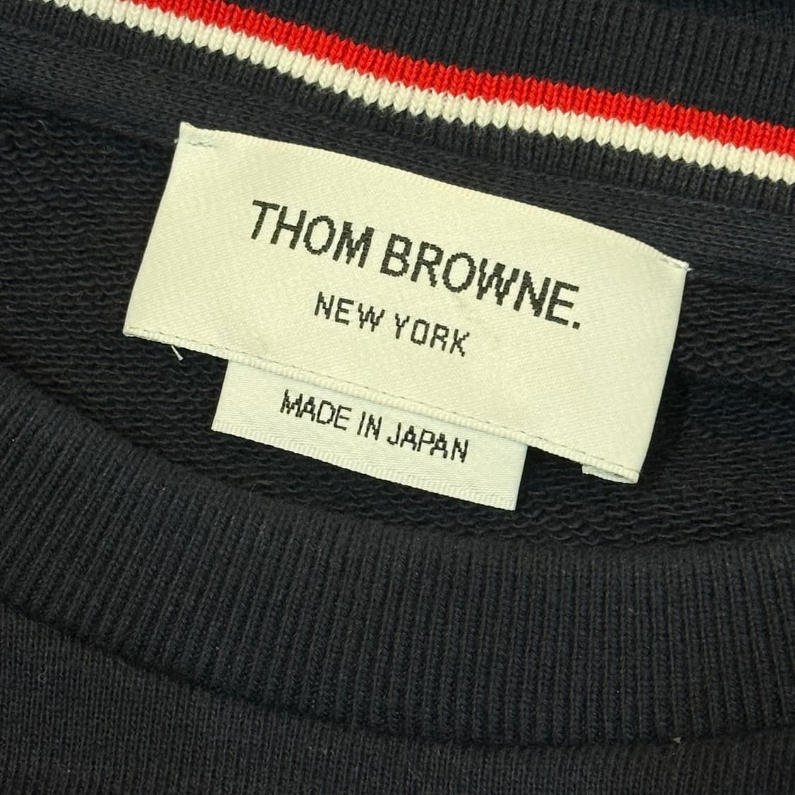 3 톰브라운 블루완장 네이비 맨투맨 상품이미지4