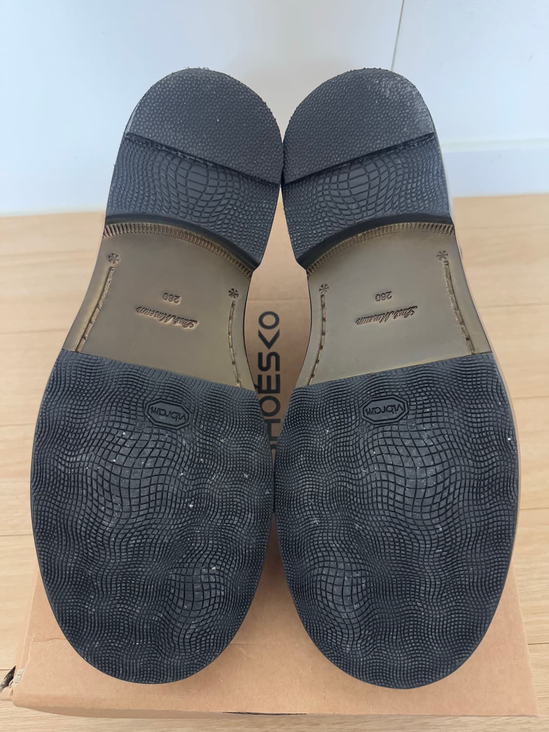 라스트뮤지엄 브라운 스웨이드 더비슈즈 260 상품이미지5