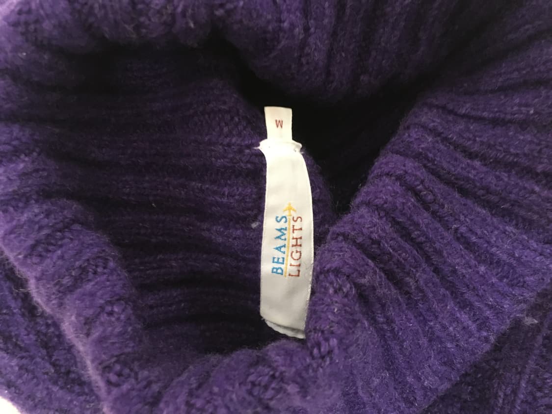 급처! 빔스 꽈배기 목폴라 니트 상품이미지6