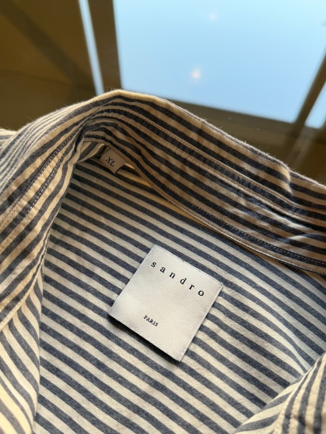 산드로 스트라이프 셔츠 100~103 상품이미지10
