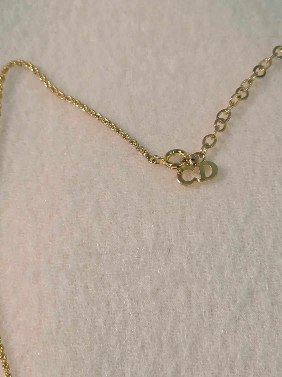 빈티지 디올 금장 목걸이 상품이미지5