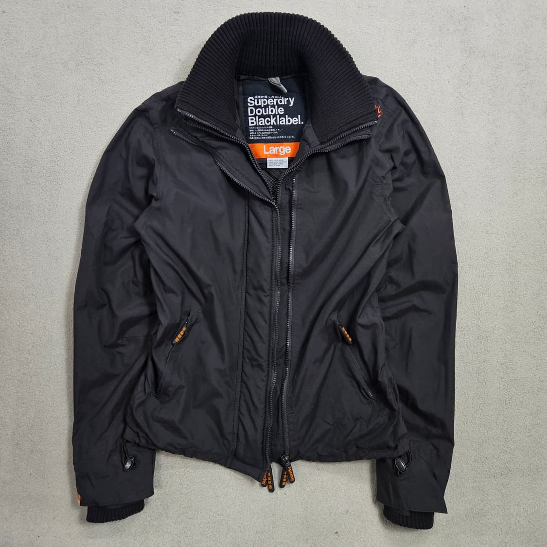 슈퍼드라이 멀티 지퍼 하이넥 자켓 L 상품이미지2