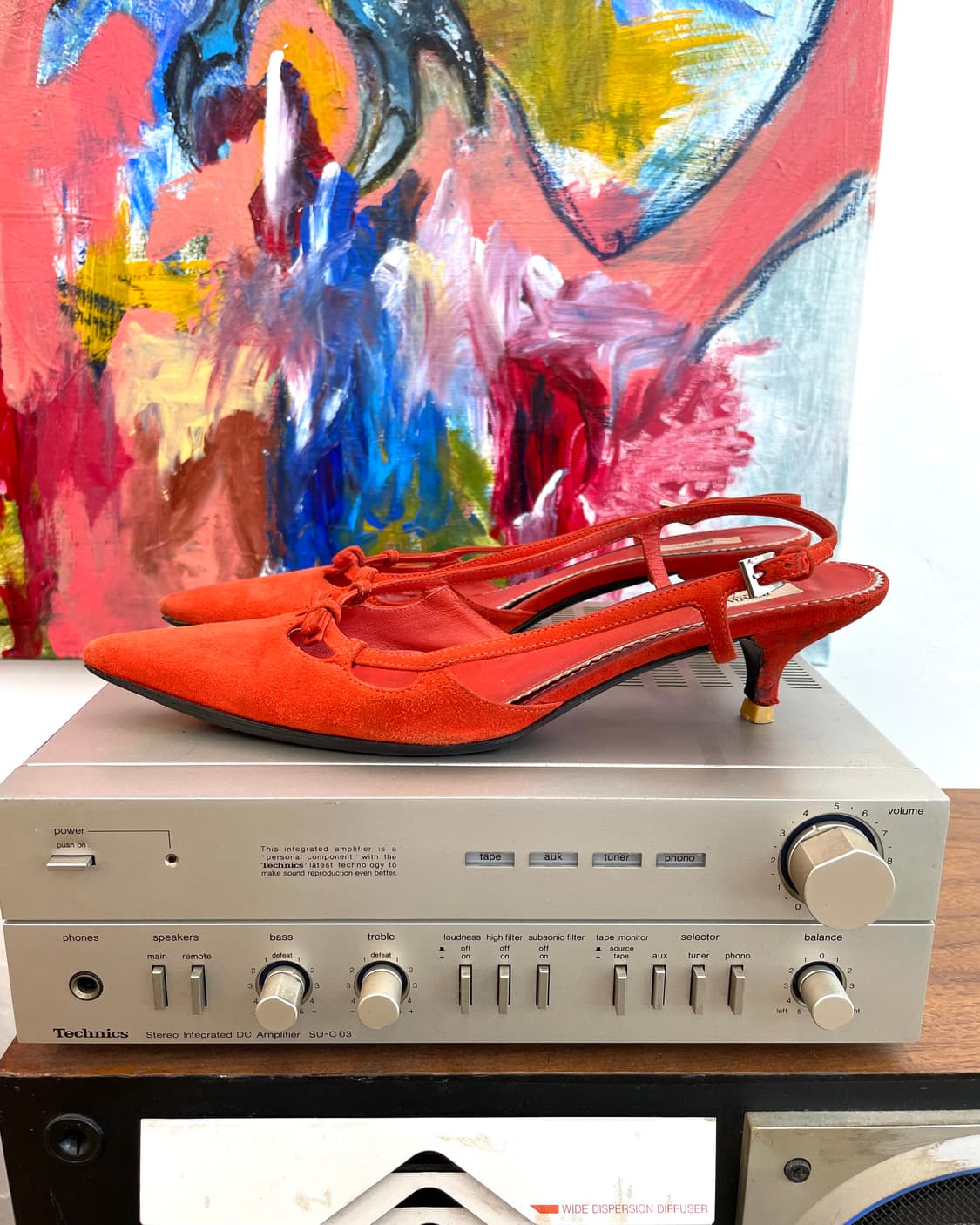 [245] 프라다 리본 스웨이드 펌프스 힐 상품이미지4