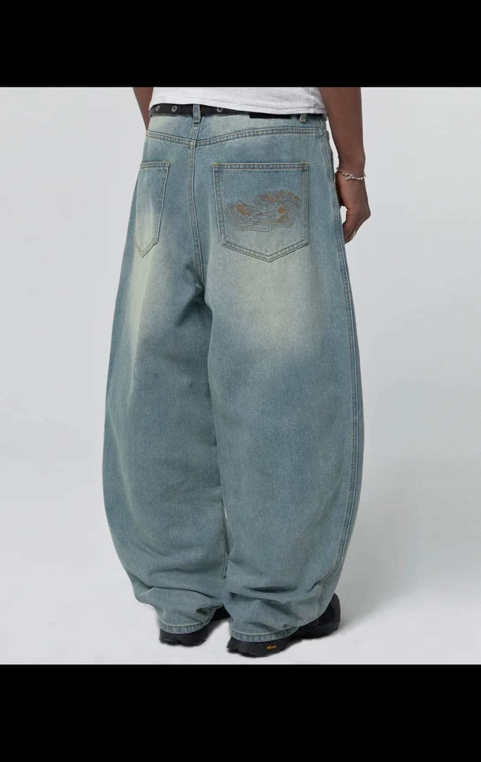 Suade blue jeans 상품이미지2