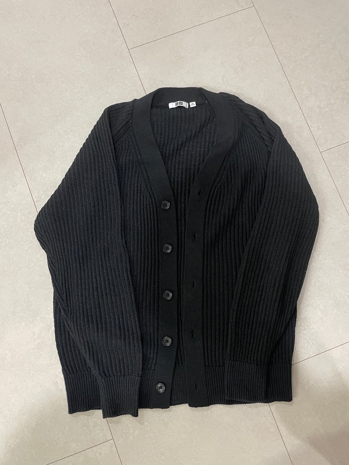 유니클로 U 립 가디건 상품이미지1