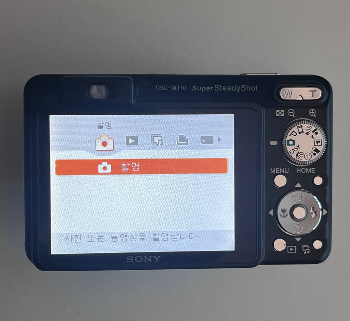 소니 dsc-w170 빈티지 디지털카메라 상품이미지4