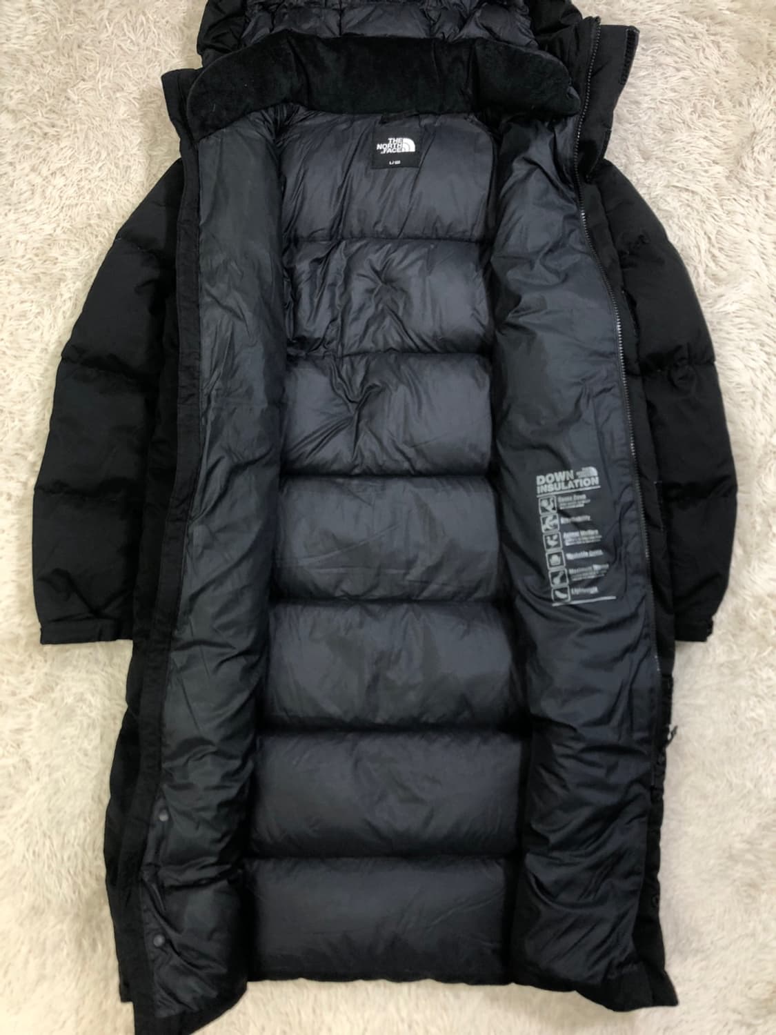 노스페이스 구스다운 롱 패딩/#2524 상품이미지5