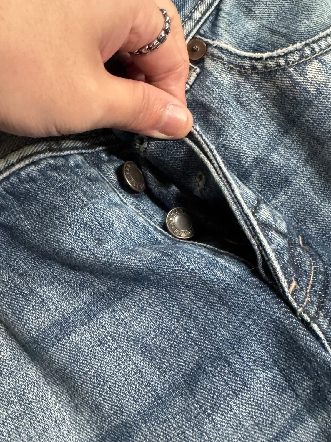 아르마니 익스체인지 데님 부추컷진  상품이미지4