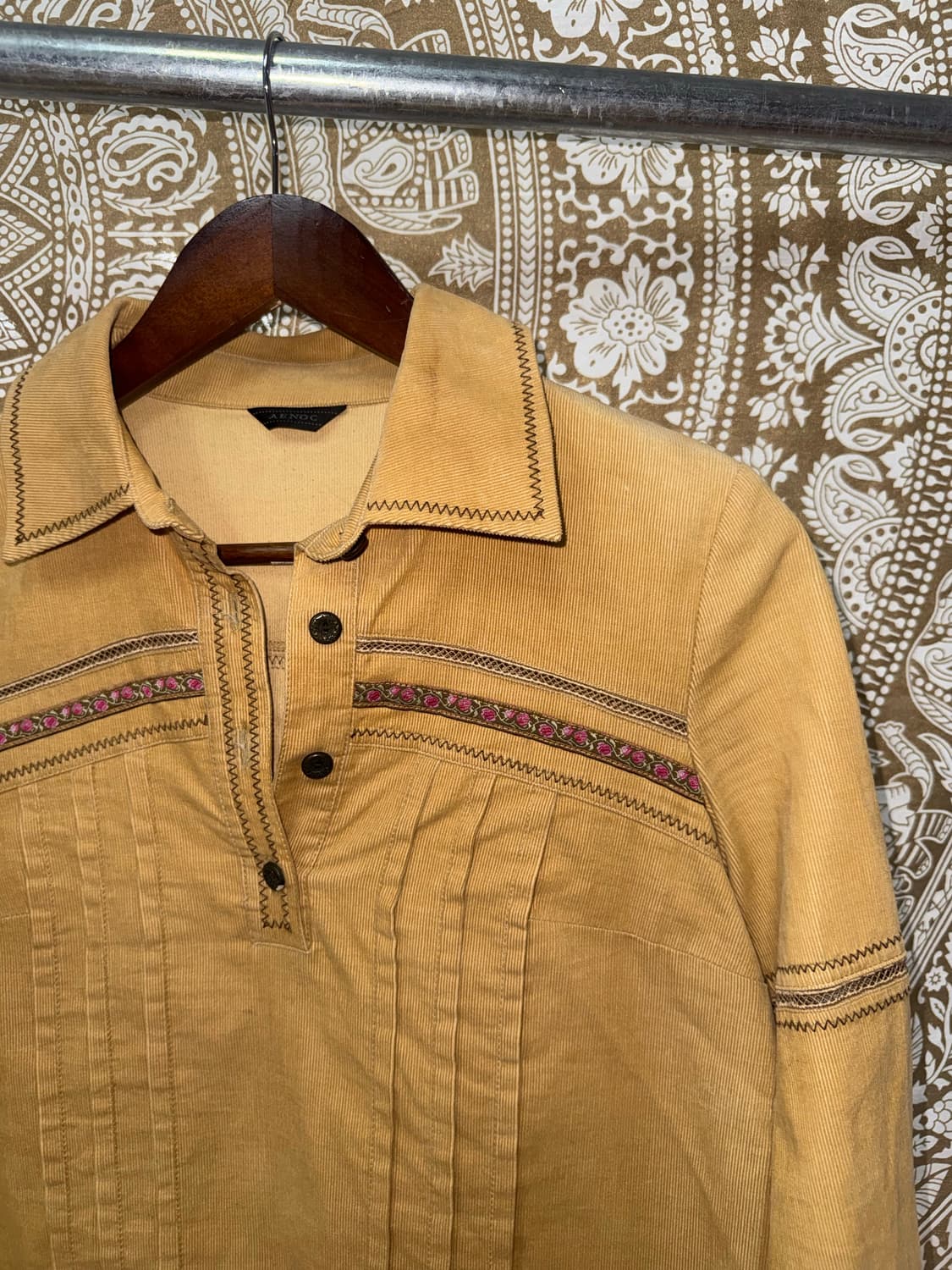 Aenoc 빈티지 여성 골덴 셔츠  상품이미지5