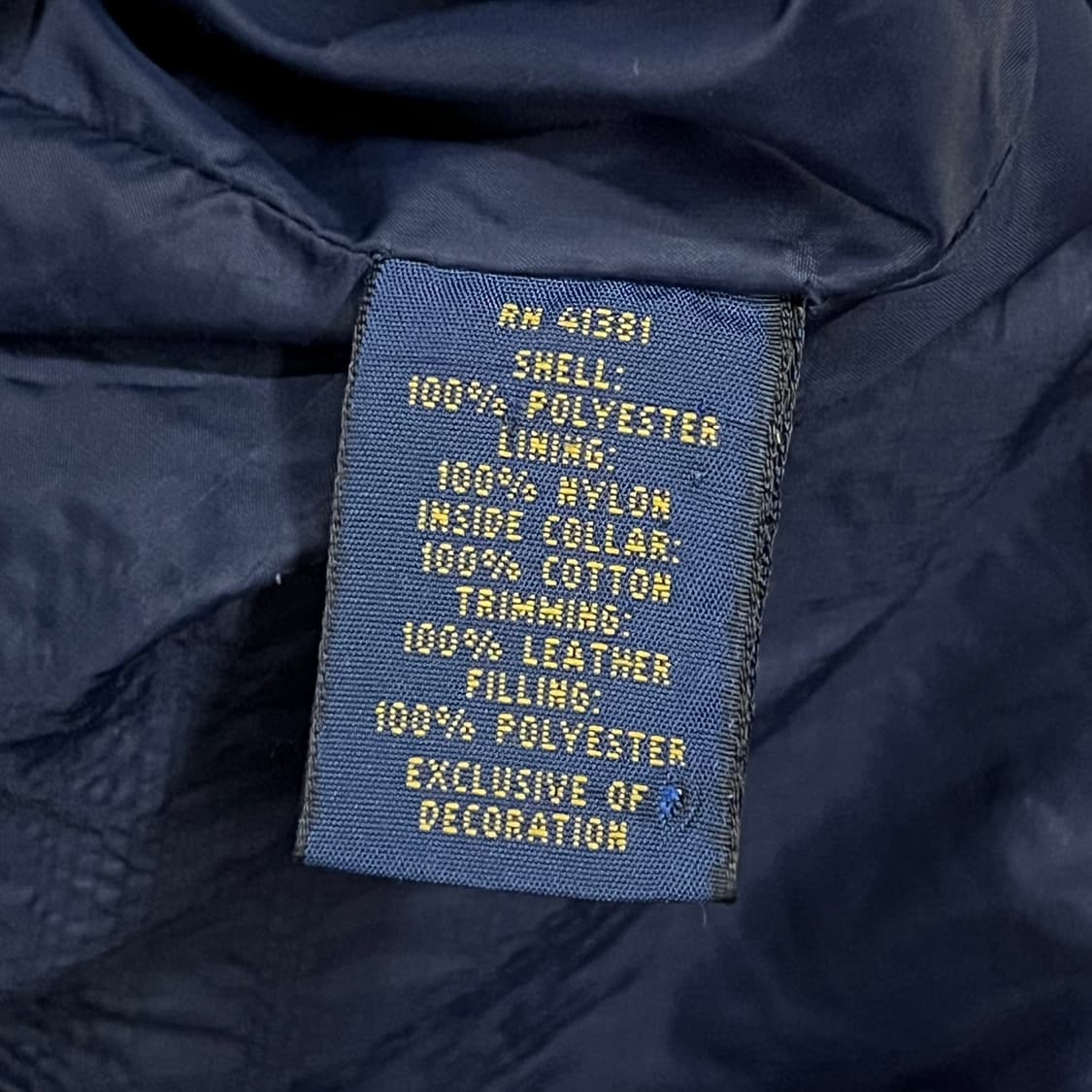 [정품/S] 폴로 랄프로렌 네이비 퀼팅 자켓 b16 상품이미지6