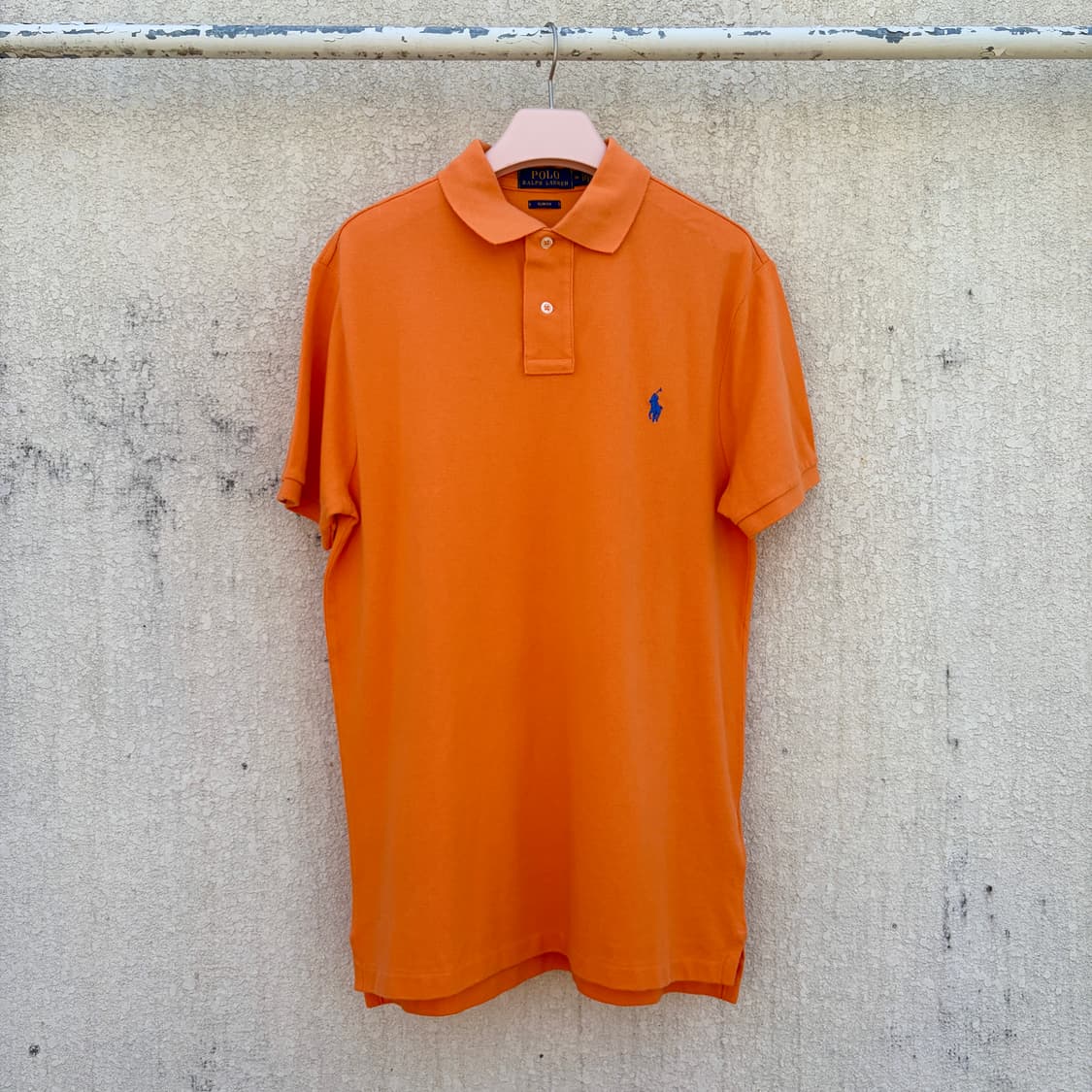 M)폴로 랄프로렌 신형 오렌지 PK카라 티셔츠 상품이미지1