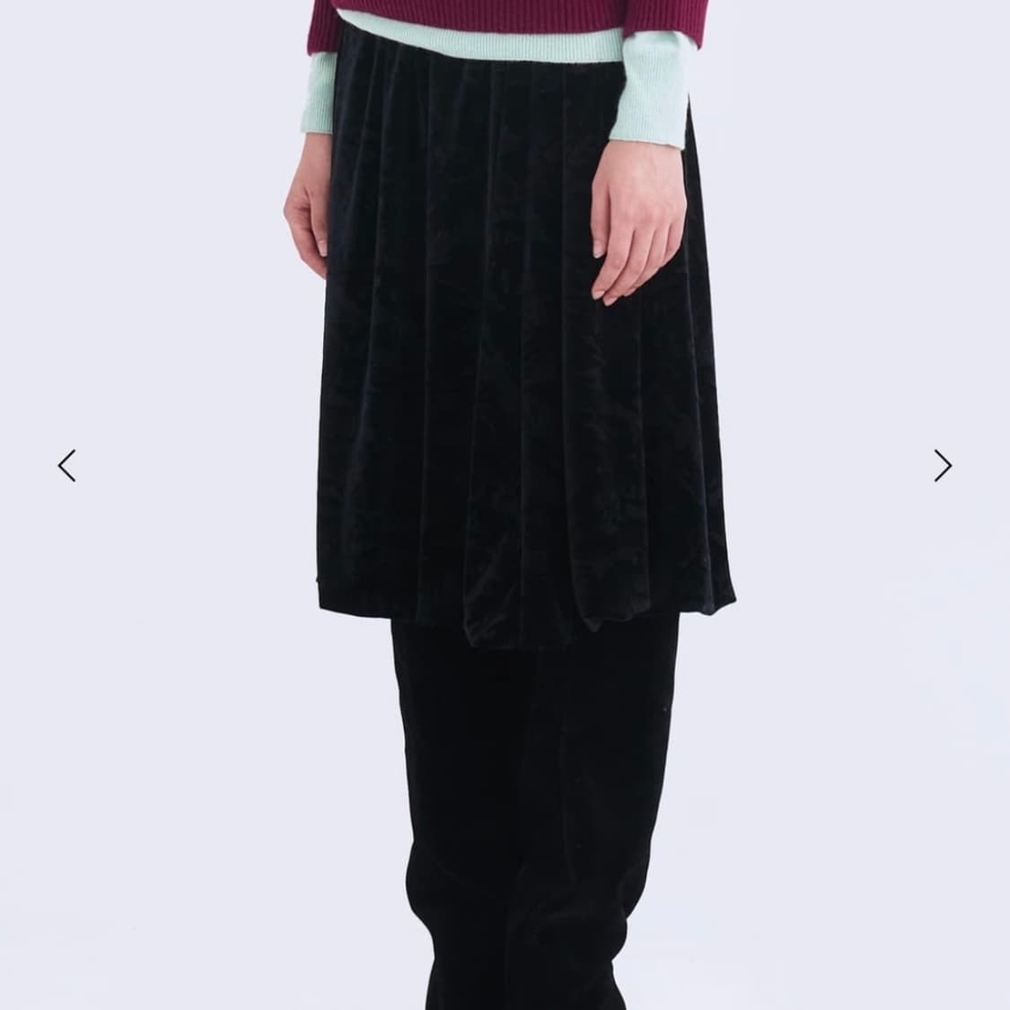 포코포스카 SHIRRING VOLUME SKIRT  상품이미지2