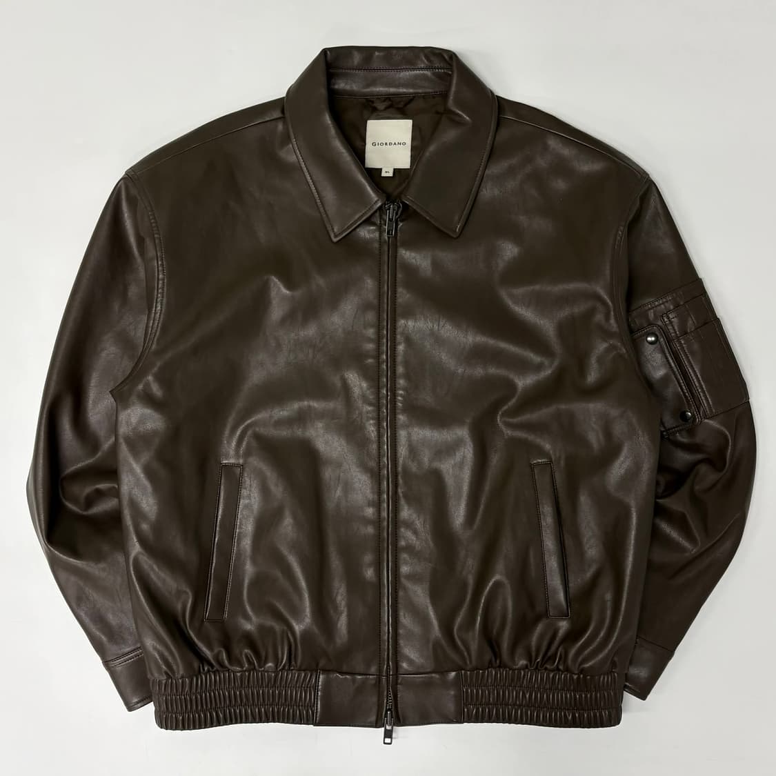 [XL] 지오다노 가죽 투웨이 스윙탑 자켓 상품이미지1