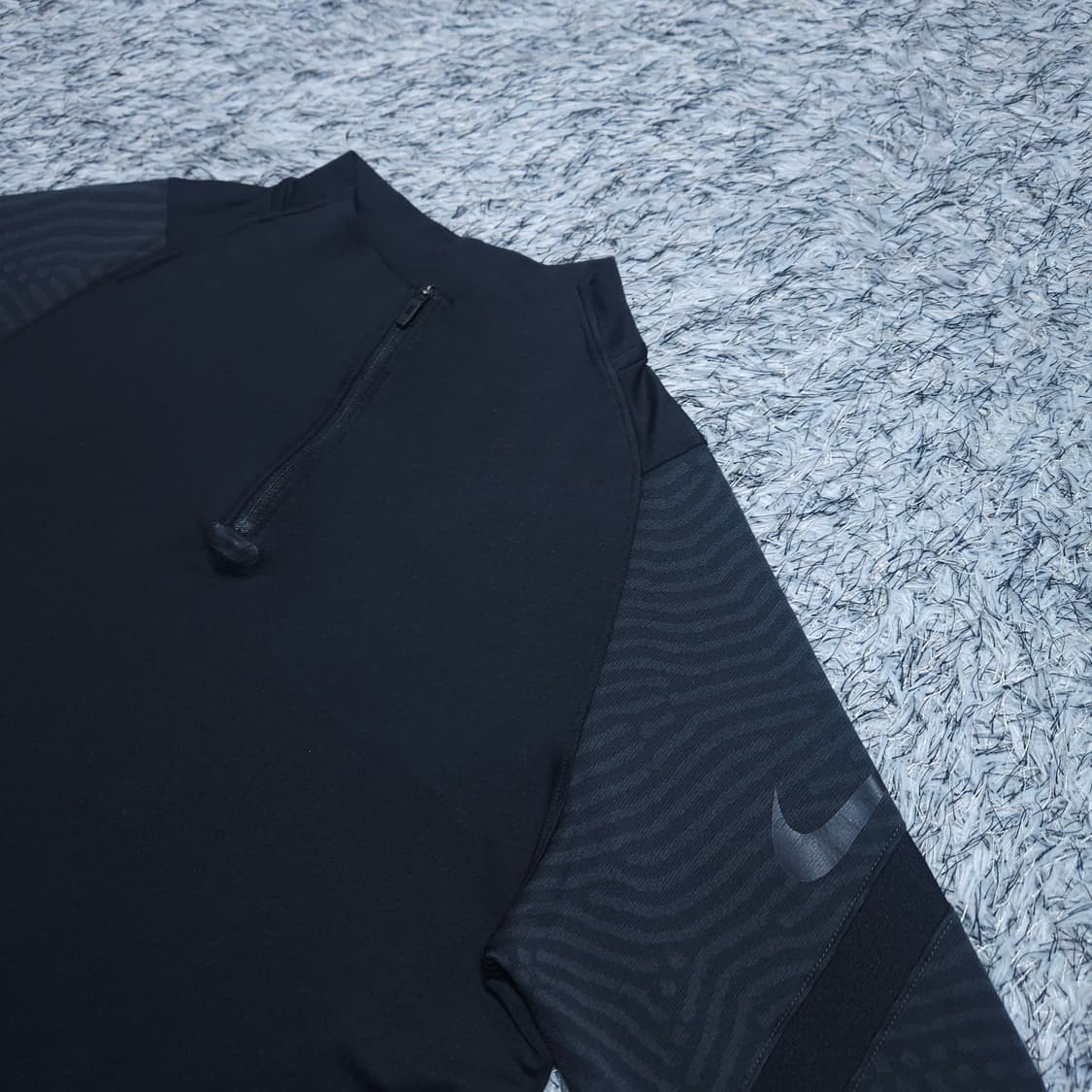 나이키) M 남자 드릴탑 드라이핏 반집업긴팔티 / 왕눈이샵 상품이미지5