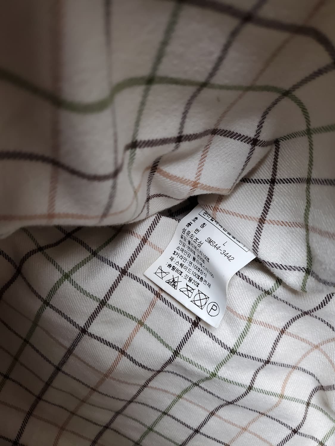 폴로 퀄팅 넥라인 코듀로이 패딩 상품이미지5