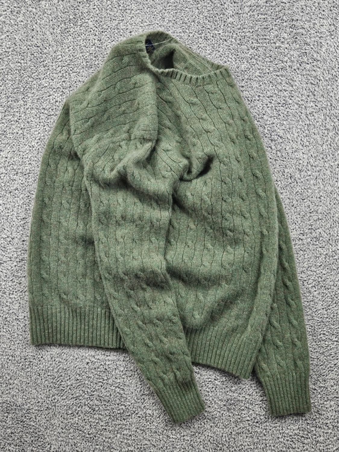 폴로랄프로렌 캐시미어 케이블 니트 스웨터 ( L ) / 11696 상품이미지4