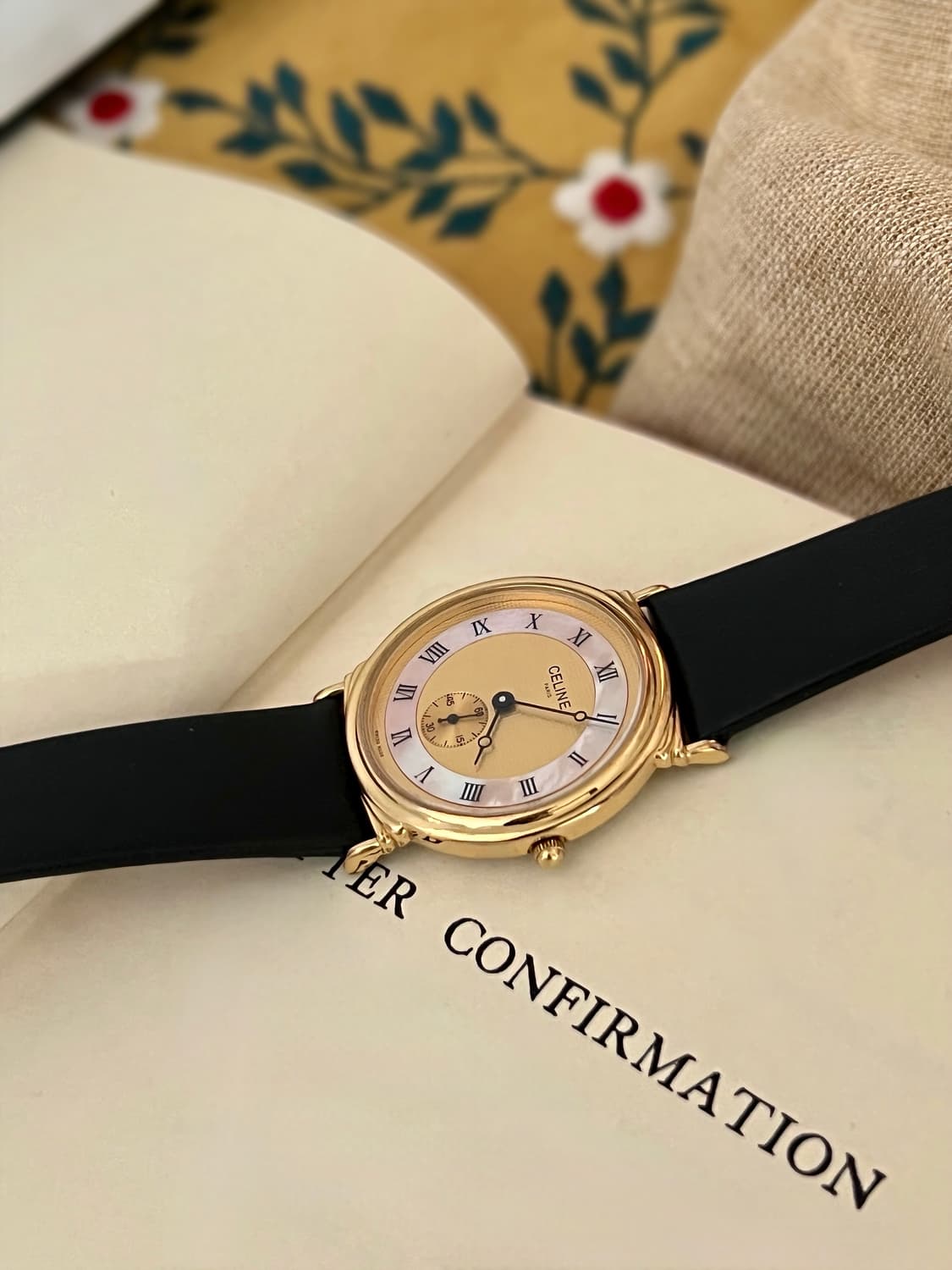 셀린느 스몰 세컨드 시계 (L사이즈,남여공용) / 정품감정. 케어 상품이미지4