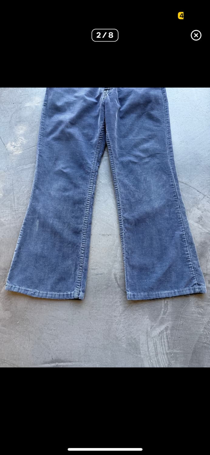 리바이스 70s 646 벨바텀 부츠컷 코듀로이 팬츠 상품이미지2