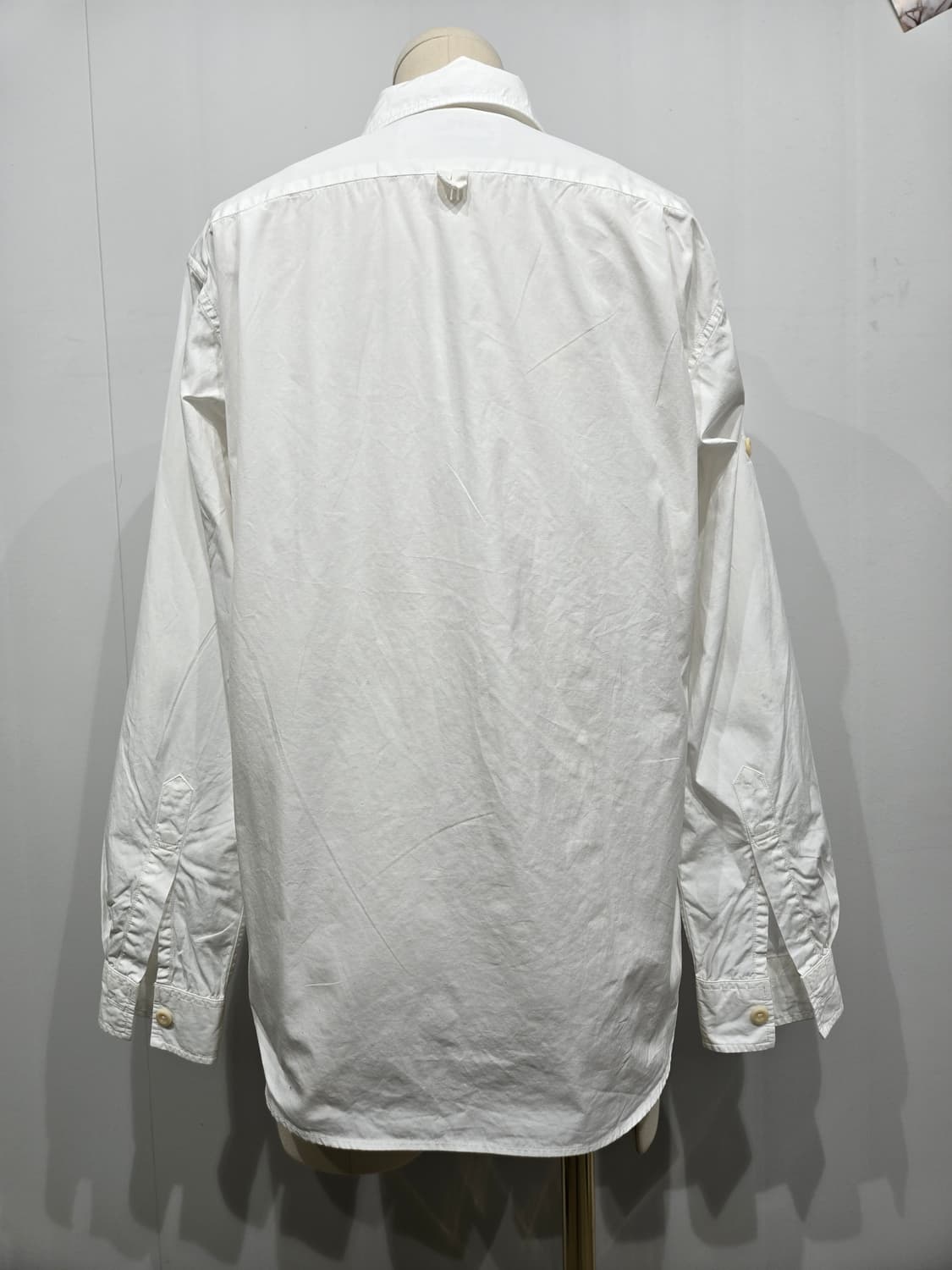 마가렛 호웰 화이트 롤업 긴팔 셔츠 상품이미지2