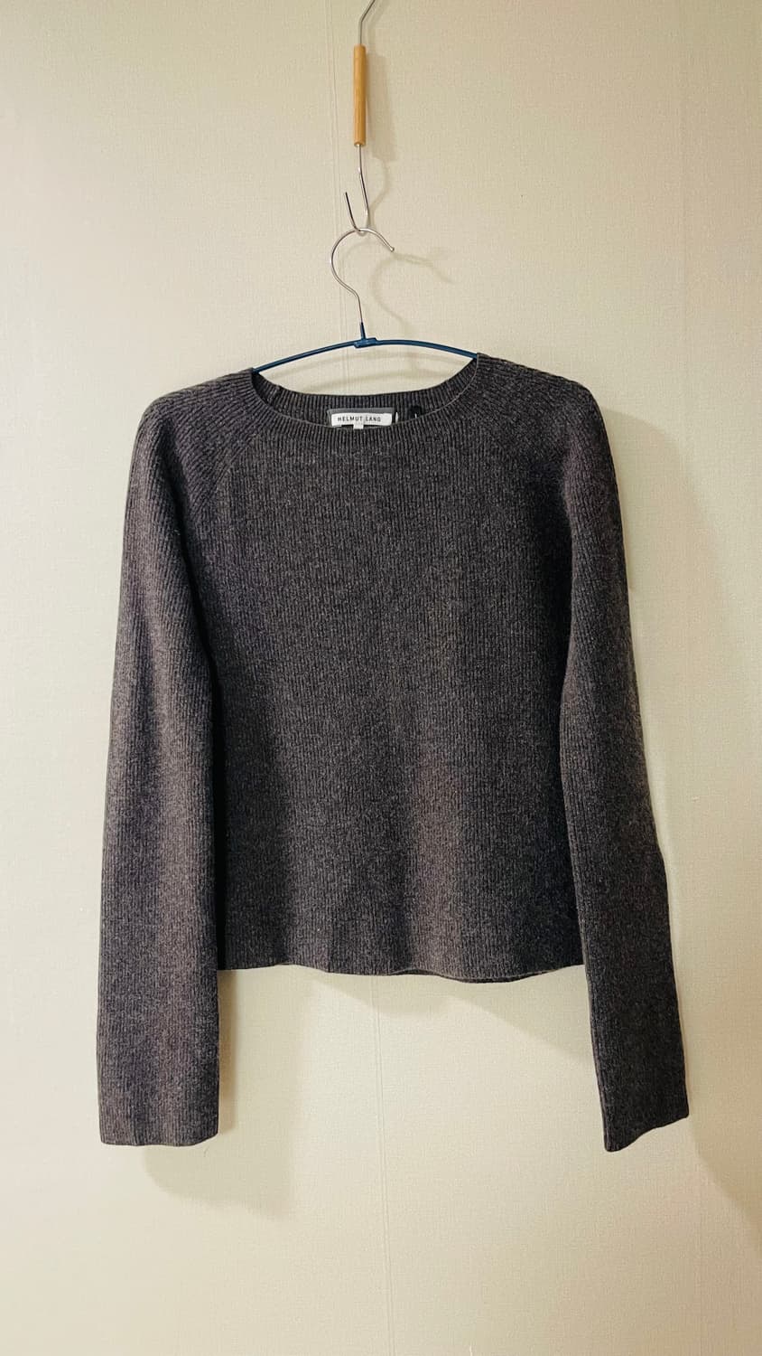 헬무트 랭 HELMUT LANG 캐시미어 니트 XS 가볍고 포근 따뜻해요 상품이미지1