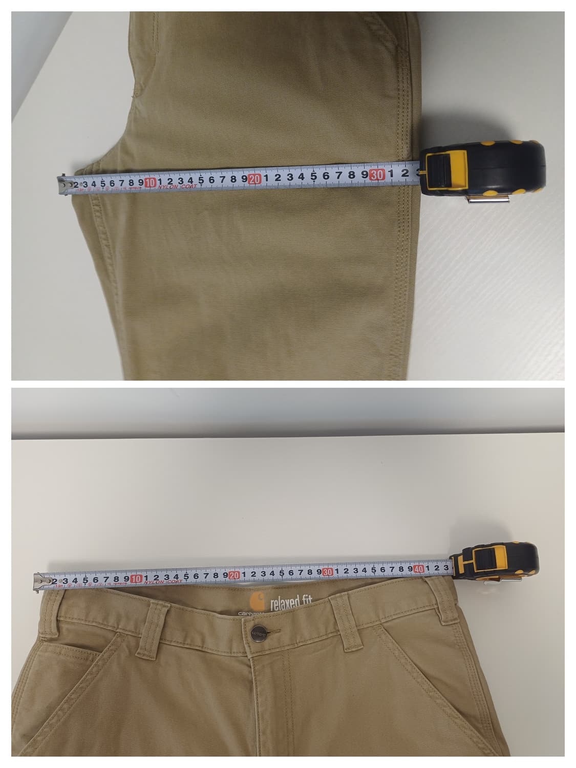 칼하트 Rugged Flex 릴렉스핏 캔버스 워크 팬츠 [34x30] 상품이미지9