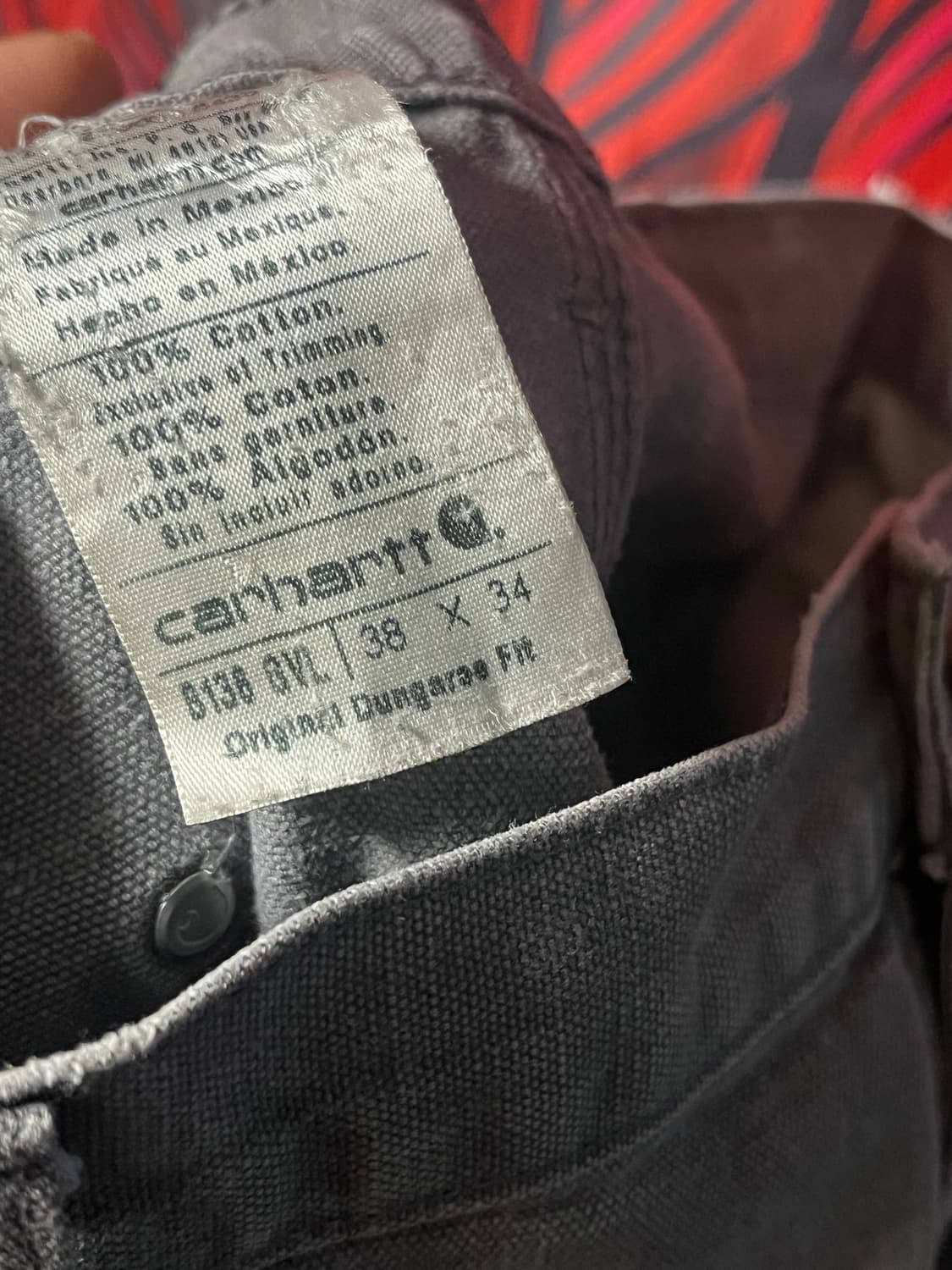 칼하트 더블니 b136 GVL 상품이미지7