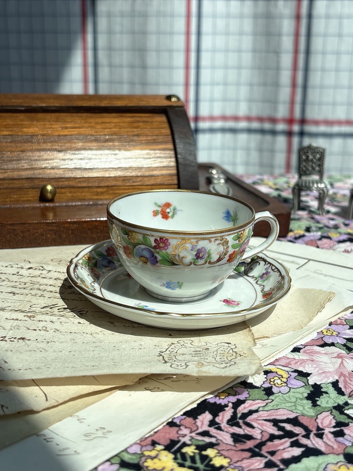 독일 슈만 바바리아 Empress Dresden Flower 에소잔 상품이미지1