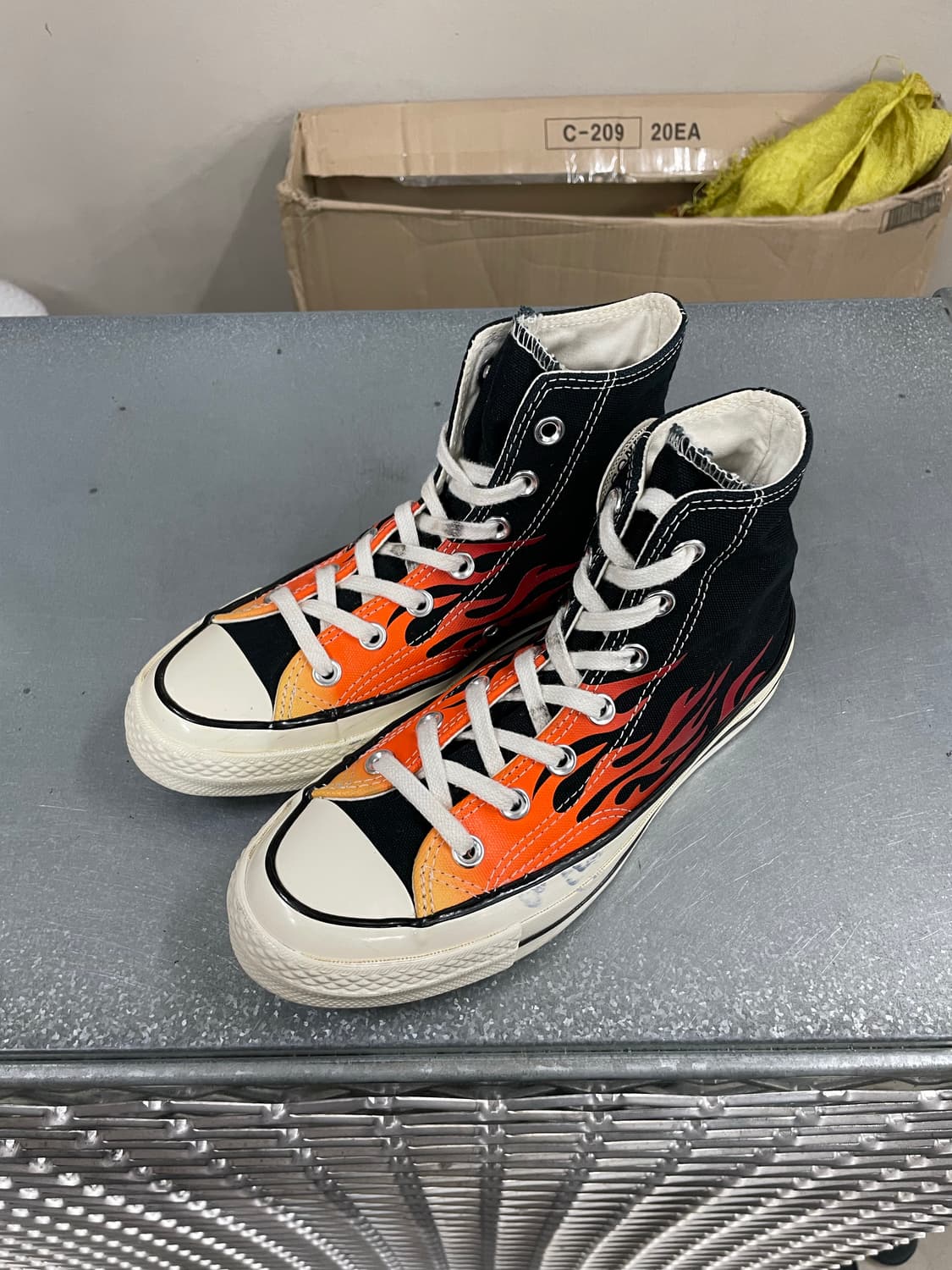 컨버스 척 70 하이 프레임 블랙 240 상품이미지2