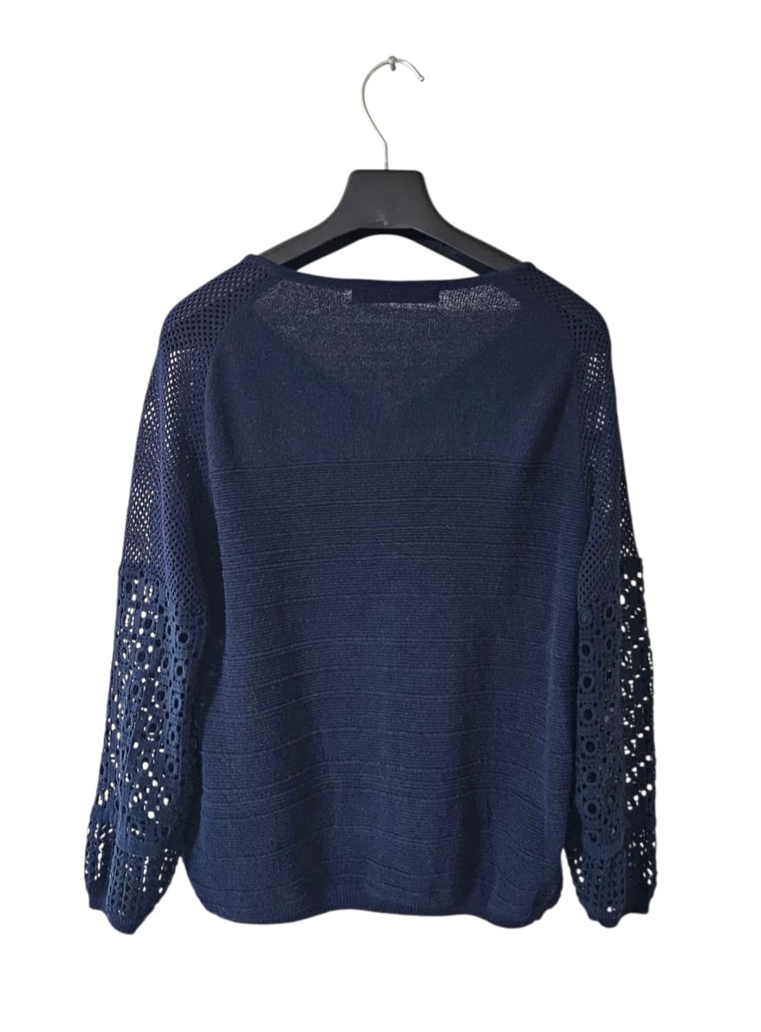 올리브데올리브 네이비 펀칭 지퍼 여성 가디건 M 상품이미지8