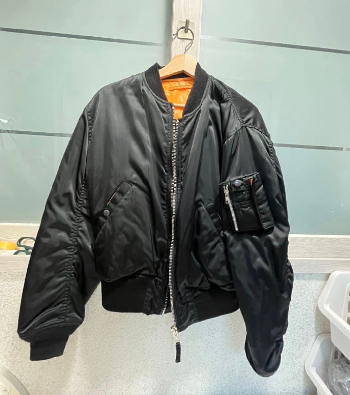 M 포터 cmpd ma-1 블랙 상품이미지1