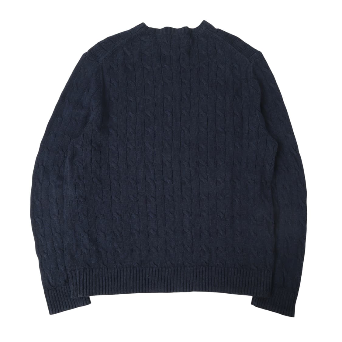 폴로 랄프로렌 네이비 케이블 니트 스웨터 상품이미지4